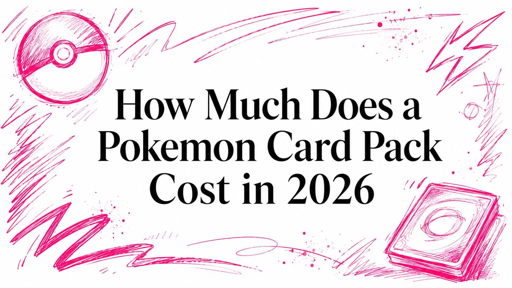 How Much Does a Pokemon Card Pack Cost in 2026