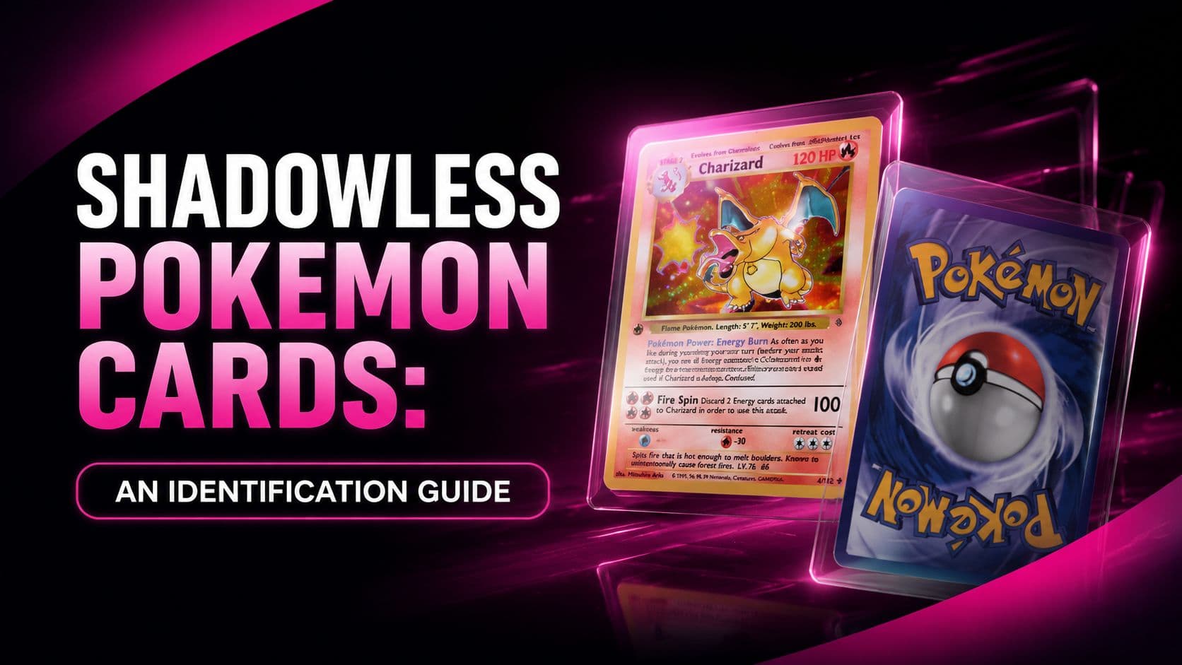 Shadowless Pokemon Cards: An Identification Guide