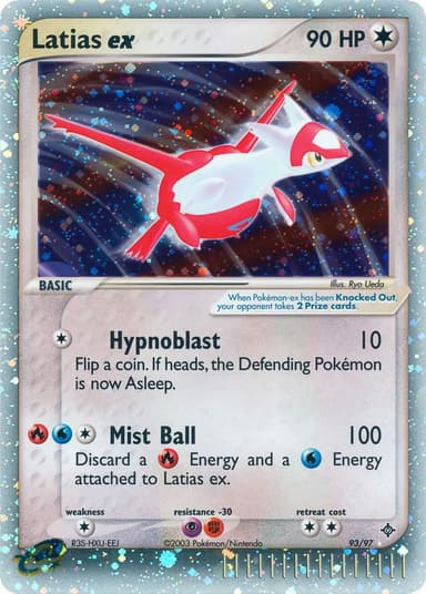 Latias EX Pokemon Dragon